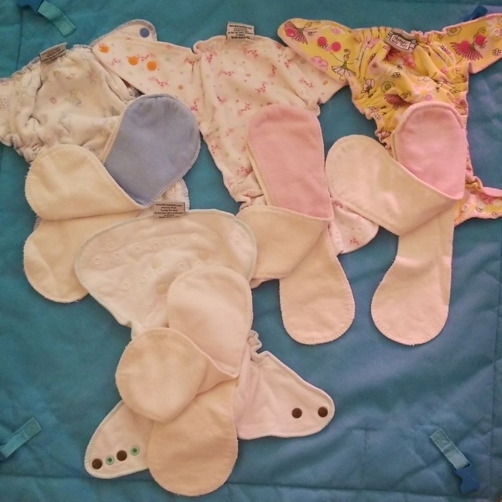 All in one cloth diapers